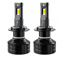 Set 2 leduri h7 lumina alb cald 4300k , 12v, canbus