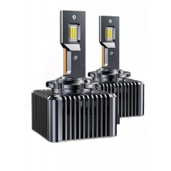 Set 2 becuri led D3S/R CANBUS pentru conversie Xenon- LED, alb 6000k, 12v-24v