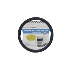 Husa Volan universala pentru camion- diametru 44-46 cm, piele ecologica negru Husa Volan universala pentru camion- diametru 44-46 cm, piele ecologica negru