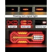 set 2 lampi led cu semnalizare dinamica 12v-24v - 33 cm x 13cm