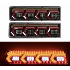 set 2 lampi led cu semnalizare dinamica 12v-24v L=45 CM