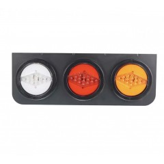 Set 2 lampi led pentru remorca/camion/utilaj, 12v-24v