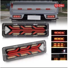 set 2 lampi led cu semnalizare dinamica 12v-24v L=45 CM