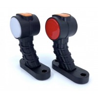 Set 2 lampi neon pentru gabarit 12v-24v brat 13 cm , 3 fete luminoase