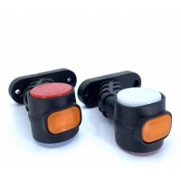 Set 2 lampi neon pentru gabarit 12v-24v brat 13 cm , 3 fete luminoase