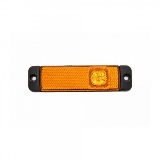 Lampa laterala auto cu 4 Led SMD 12V cu suport de prindere- 3 culori disponibile