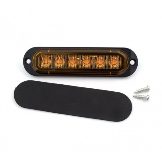 Lampa gabarit cu flash(fir separat) 12v-24v , lumina galbena