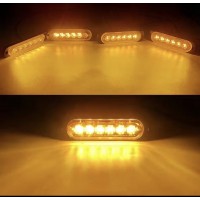 Lampa gabarit cu flash(fir separat) 12v-24v , lumina galbena