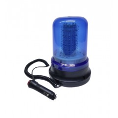 Girofar cu magnet  cu 120 LED Albastru 12-24V