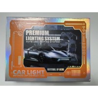 Set 2 leduri h7 lumina alb rece 6000k , 12v, 430w, 35.000lm, canbus