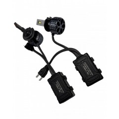 Set 2 leduri h7 lumina alb rece 6000k , 12v, 250w, 26.000lm, canbus