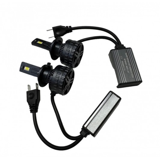 Set 2 leduri h7 lumina alb rece 6000k , 12v, 120w, 12.000lm, canbus