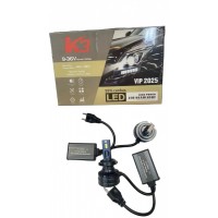 Set 2 leduri h7 lumina alb rece 6000k , 12v, 120w, 12.000lm, canbus