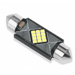 Set 2 leduri 39 mm canbus alb 6000k PREMIUM