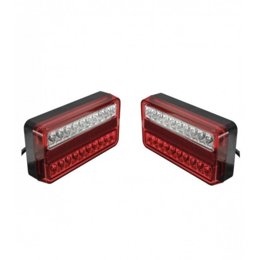 set 2 lampi stop cu led 12v