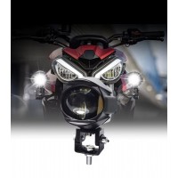Proiector led cu lupa ,12v 24v Lumina alba 6000k