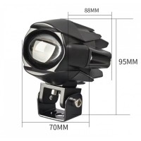 Proiector led cu lupa ,12v 24v Lumina alba 6000k