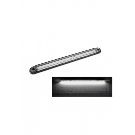Lampa pentru cabina cu 15 smd lumina alba, 12v-24v, 24cm