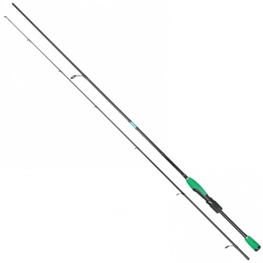 Lanseta spinning din carbon Baracuda Green Arrow de 1.96 m, 2 tronsoane, putere aruncare 2-8 g