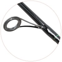 Lanseta spinning din carbon Baracuda Green Arrow de 1.96 m, 2 tronsoane, putere aruncare 2-8 g