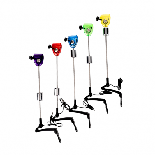 Set 5 swingere pescuit cu iluminare led 5 culori model nou