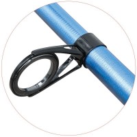 Lanseta telescopica crap din carbon Baracuda Rocky de 3,6 m, putere aruncare 50-120 g