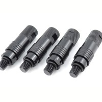 Set 4 conectori rapizi pescuit pentru rod pod, senzori, stativ