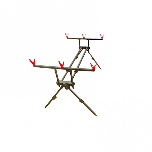 Rod pod Wind Blade cu 3 posturi, husa de transport