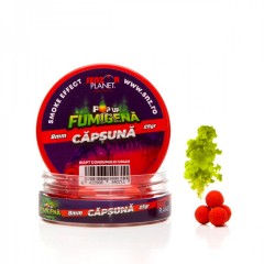 Nada Pop-Up Fumigena Aroma Capsuna, Diametru 8 mm, Greutate 25g Nada Pop-Up Fumigena Aroma Capsuna, Diametru 8 mm, Greutate 25g