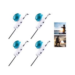 Set 4 senzori/avertizori de varf lanseta pescuit