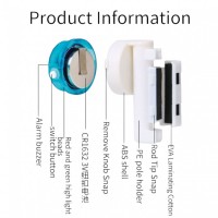 Set 4 senzori/avertizori de varf lanseta pescuit