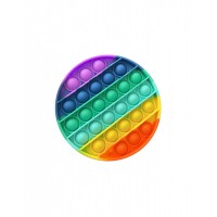 Jucarie senzoriala Antistres - PUSH POP IT BUBBLE - multicolora din silicon