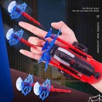 Manusa Spiderman cu lansator de ventuze