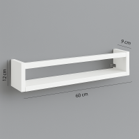 Set 3 etajere carti Montessori din lemn - 60 cm Culori personalizate, peste 20 nuante