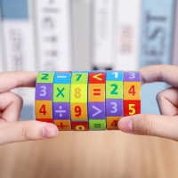 Cilindru lemn cu operatii matematice