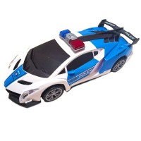 Masina politie 25 cm cu muzica si proiectie lumin Masina politie 25 cm cu muzica si proiectie lumin