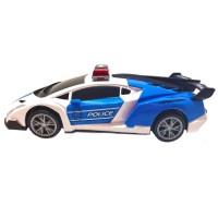 Masina politie 25 cm cu muzica si proiectie lumin Masina politie 25 cm cu muzica si proiectie lumin