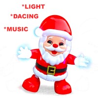 Mos Craciun care danseaza, canta colinde si lumineaza Mos Craciun care danseaza, canta colinde si lumineaza