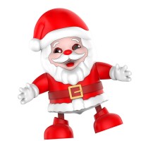 Mos Craciun care danseaza, canta colinde si lumineaza Mos Craciun care danseaza, canta colinde si lumineaza