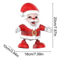 Mos Craciun care danseaza, canta colinde si lumineaza Mos Craciun care danseaza, canta colinde si lumineaza