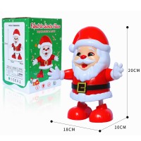 Mos Craciun care danseaza, canta colinde si lumineaza Mos Craciun care danseaza, canta colinde si lumineaza