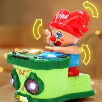 Clown DJ jucarie muzicala cu lumini Clown DJ jucarie muzicala cu lumini