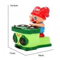 Clown DJ jucarie muzicala cu lumini Clown DJ jucarie muzicala cu lumini