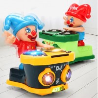 Clown DJ jucarie muzicala cu lumini Clown DJ jucarie muzicala cu lumini