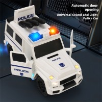 Masinuta politie pentru copii - SUV cu lumini si efecte speciale