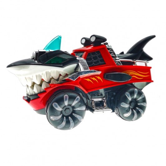 Masina rechin cu sunete si proiectie lumini 24 cm Masina rechin cu sunete si proiectie lumini 24 cm