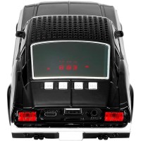 Boxa Portabila Retro 10W, Design Masina Clasica negru, Bluetooth, FM, TWS, USB, TF Card