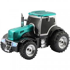 Boxa Portabila 10W, Design Tractor verde, Bluetooth, FM, TWS, USB, TF Card