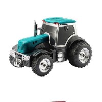 Boxa Portabila 10W, Design Tractor verde, Bluetooth, FM, TWS, USB, TF Card