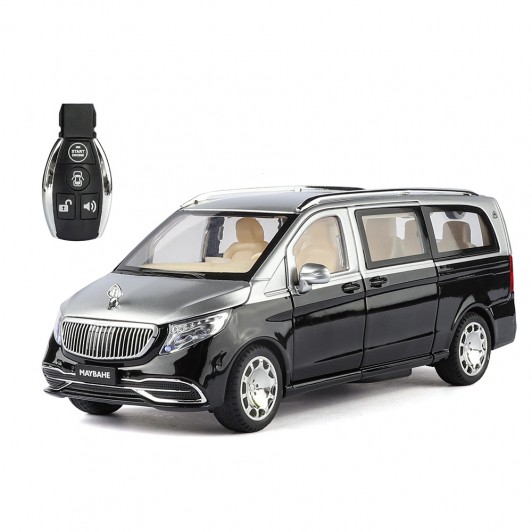Masinuta Metalica Maybach Van cu Usi Laterale Controlate din Telecomanda si Sistem Pull Back